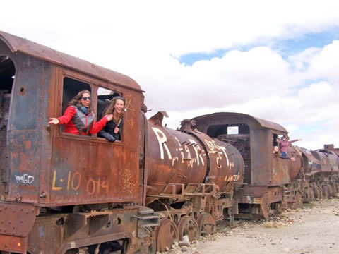 Cementerio de trenes